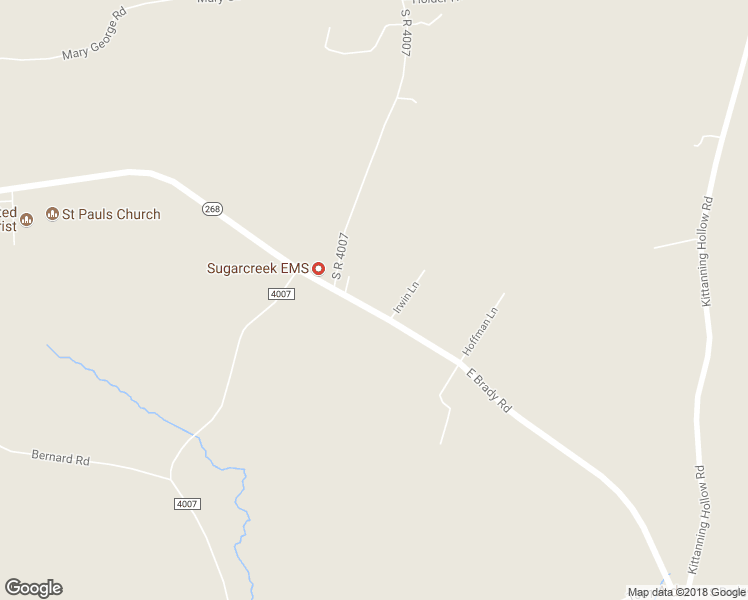 map of restaurants, bars, coffee shops, grocery stores, and more near 2000 Pennsylvania 268 in East Brady