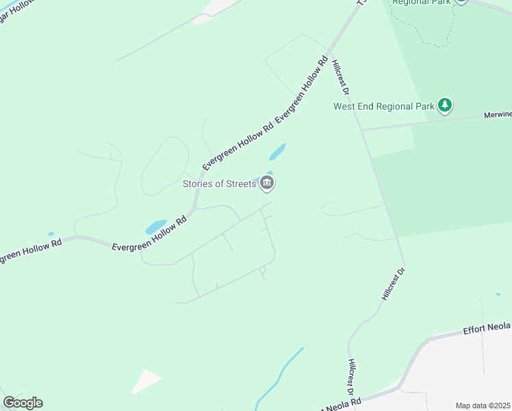 map of restaurants, bars, coffee shops, grocery stores, and more near 114 Comanche Pines Road in Effort