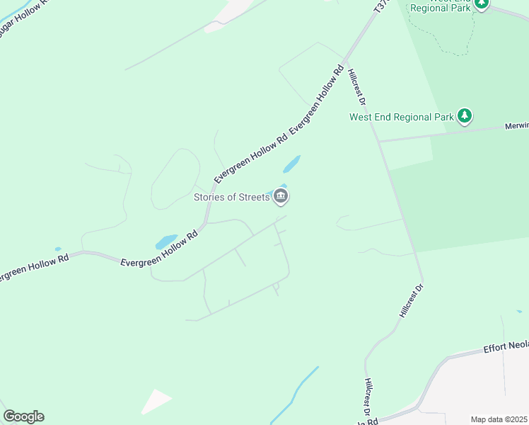 map of restaurants, bars, coffee shops, grocery stores, and more near 114 Comanche Pines Road in Effort