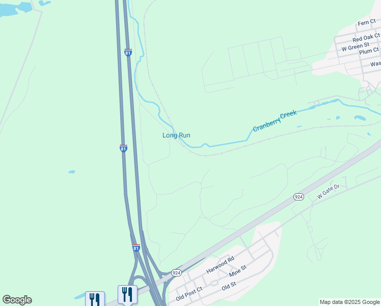 map of restaurants, bars, coffee shops, grocery stores, and more near in Pardeesville