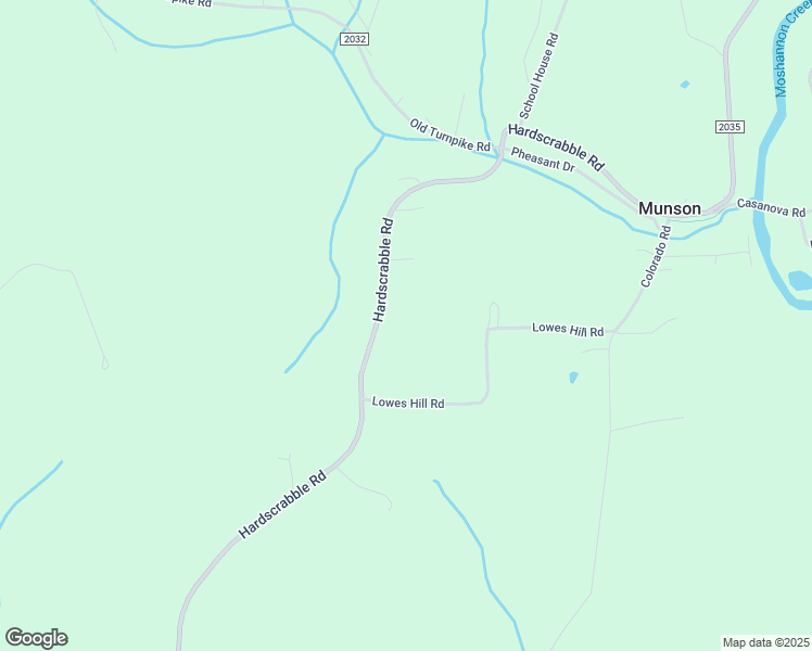 map of restaurants, bars, coffee shops, grocery stores, and more near 1606 Hardscrabble Road in Clearfield