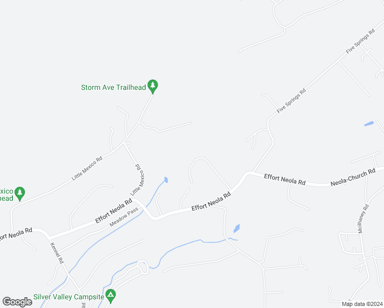 map of restaurants, bars, coffee shops, grocery stores, and more near 142 Willowherb Lane in Saylorsburg