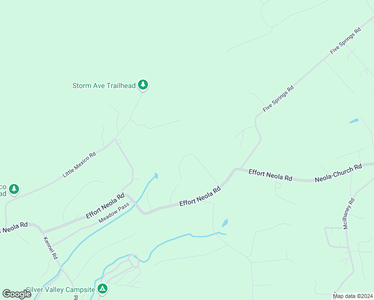 map of restaurants, bars, coffee shops, grocery stores, and more near 142 Willowherb Lane in Saylorsburg