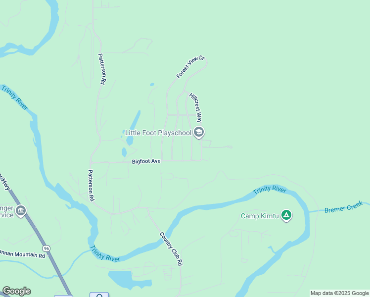 map of restaurants, bars, coffee shops, grocery stores, and more near 93 Tree Top Lane in Willow Creek