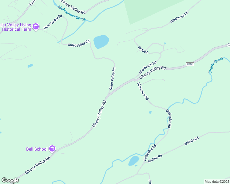 map of restaurants, bars, coffee shops, grocery stores, and more near 6320 Cherry Valley Road in Stroudsburg