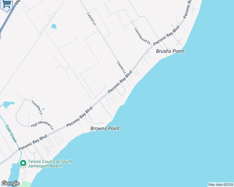 map of restaurants, bars, coffee shops, grocery stores, and more near 29 Cedar Court in Laurel