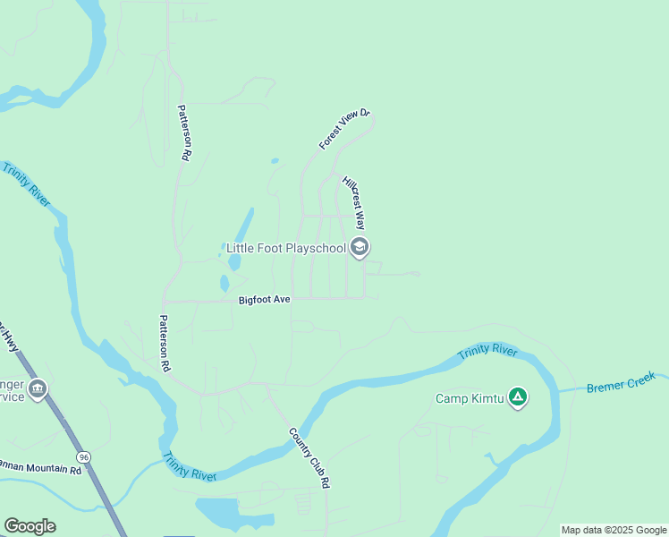 map of restaurants, bars, coffee shops, grocery stores, and more near 93 Tree Top Lane in Willow Creek