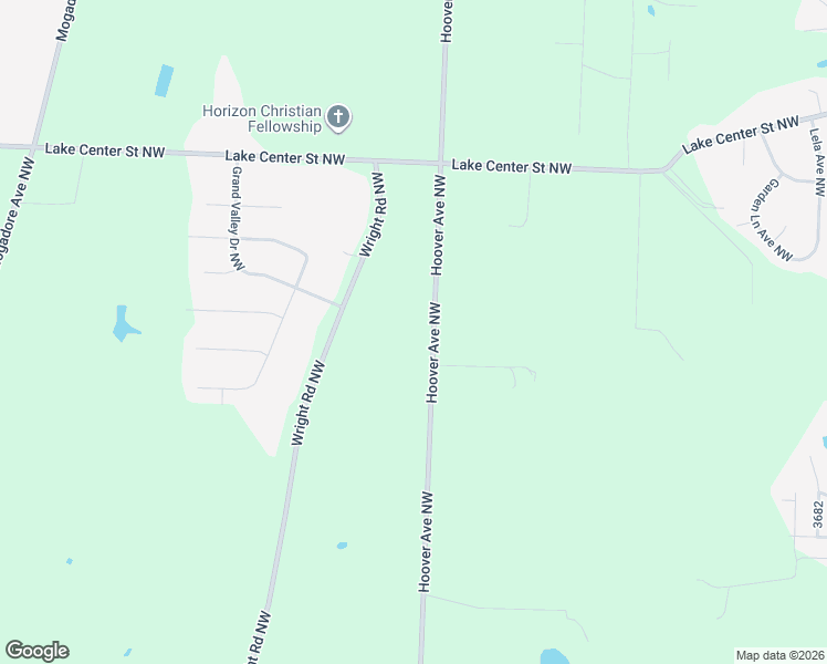 map of restaurants, bars, coffee shops, grocery stores, and more near 11101 Hoover Avenue Northwest in Uniontown