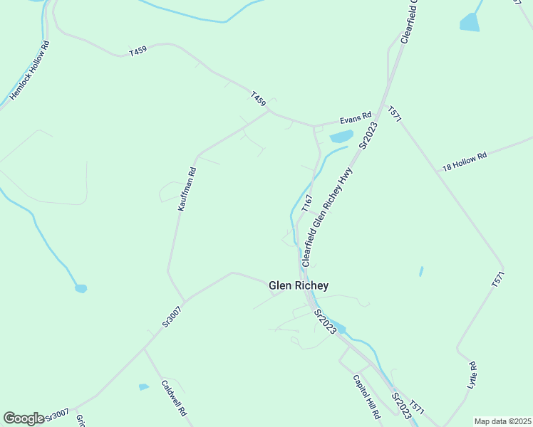 map of restaurants, bars, coffee shops, grocery stores, and more near 390 Lewis Road in Clearfield