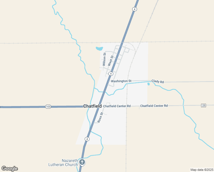 map of restaurants, bars, coffee shops, grocery stores, and more near in Chatfield