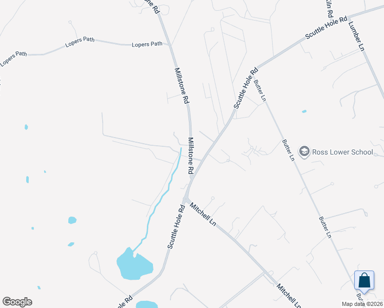 map of restaurants, bars, coffee shops, grocery stores, and more near 71 Millstone Road in Water Mill