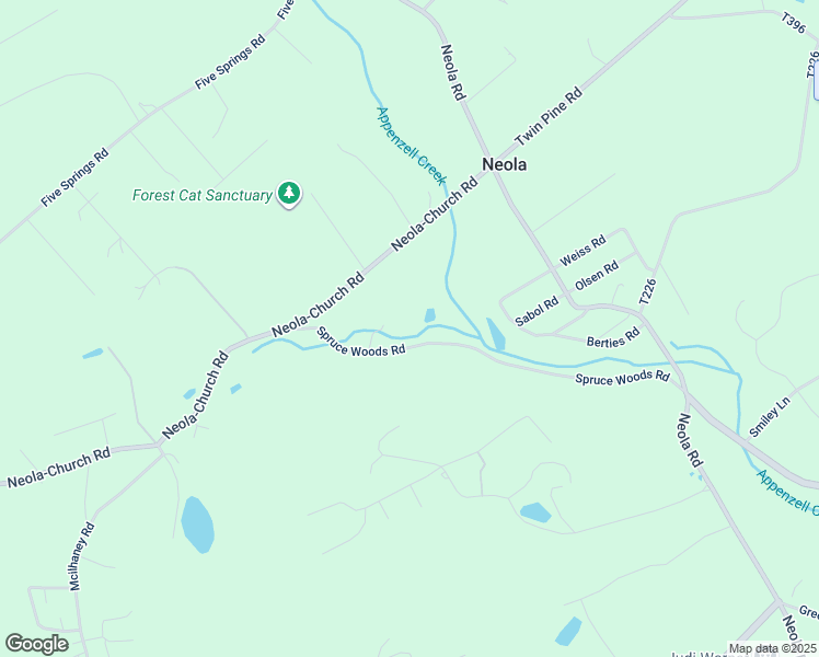 map of restaurants, bars, coffee shops, grocery stores, and more near 161 Spruce Woods Road in Stroudsburg