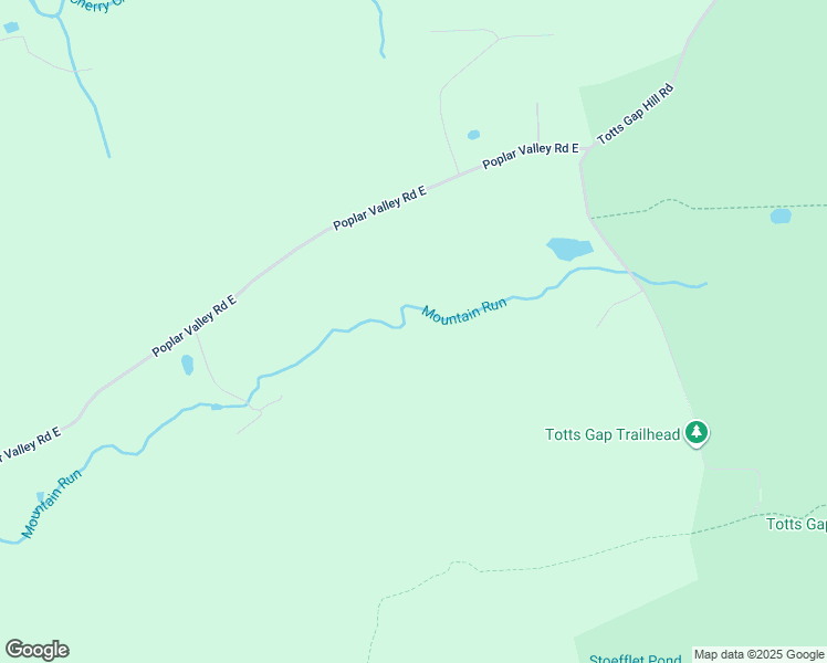map of restaurants, bars, coffee shops, grocery stores, and more near 1264 Poplar Valley Road East in Stroudsburg