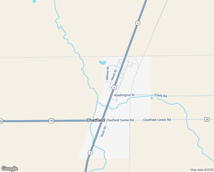 map of restaurants, bars, coffee shops, grocery stores, and more near in Chatfield