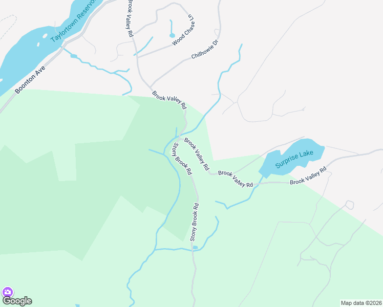 map of restaurants, bars, coffee shops, grocery stores, and more near 228 Brook Valley Road in Montville