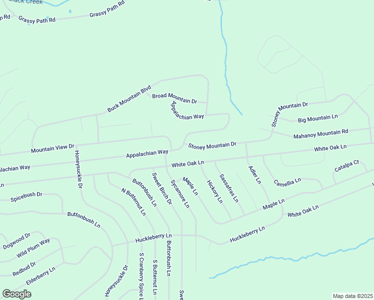 map of restaurants, bars, coffee shops, grocery stores, and more near 73 Stoney Mountain Drive in Sugarloaf