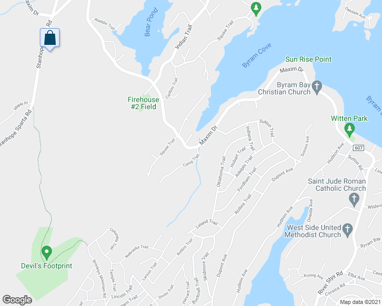 map of restaurants, bars, coffee shops, grocery stores, and more near 374 Maxim Drive in Andover