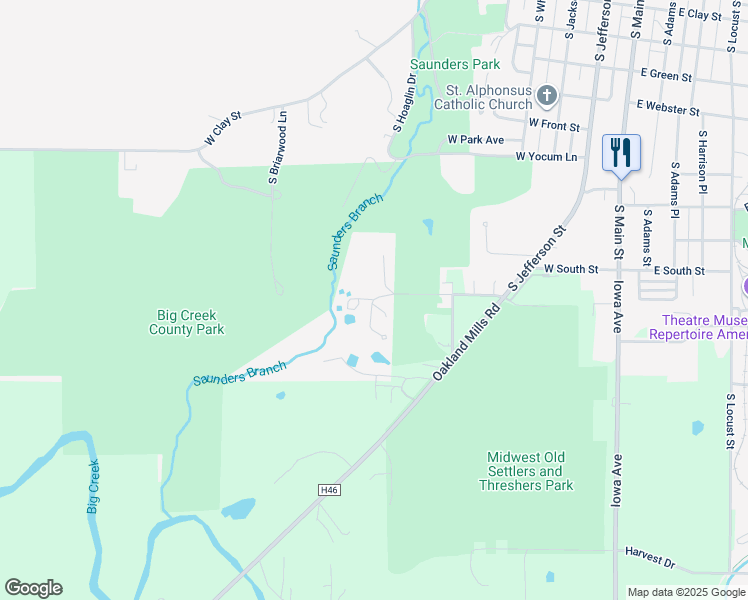 map of restaurants, bars, coffee shops, grocery stores, and more near 898 Irish Ridge Road in Mount Pleasant