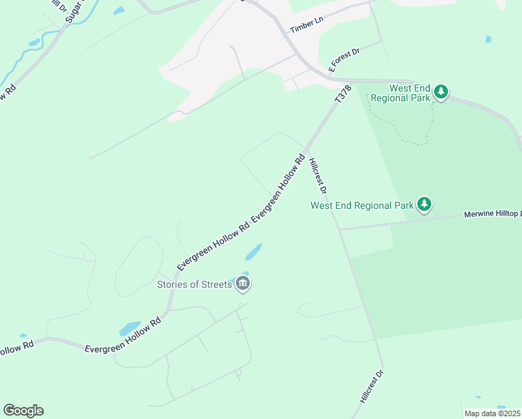 map of restaurants, bars, coffee shops, grocery stores, and more near 417 Evergreen Hollow Road in Effort