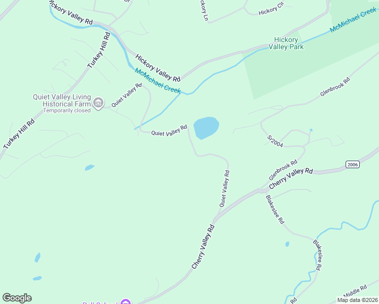 map of restaurants, bars, coffee shops, grocery stores, and more near 421 Quiet Valley Road in Stroudsburg