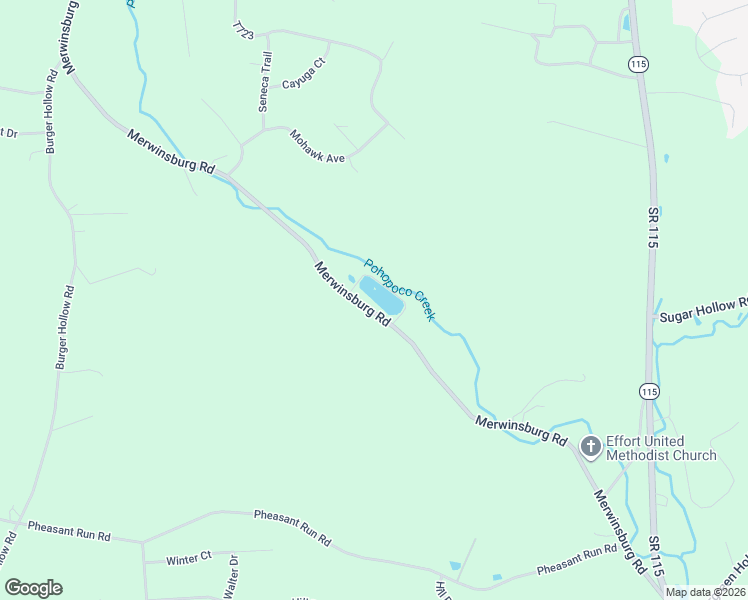 map of restaurants, bars, coffee shops, grocery stores, and more near Harvest Moon Lane in Effort