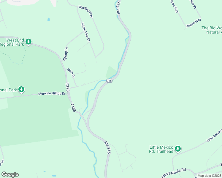 map of restaurants, bars, coffee shops, grocery stores, and more near 628 Route 715 in Saylorsburg