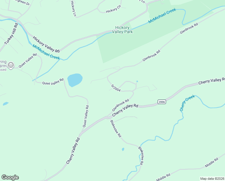 map of restaurants, bars, coffee shops, grocery stores, and more near 4123 Glenbrook Road in Stroudsburg