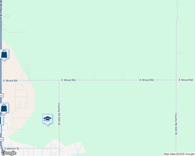 map of restaurants, bars, coffee shops, grocery stores, and more near 1410 East Wood Road in Rensselaer