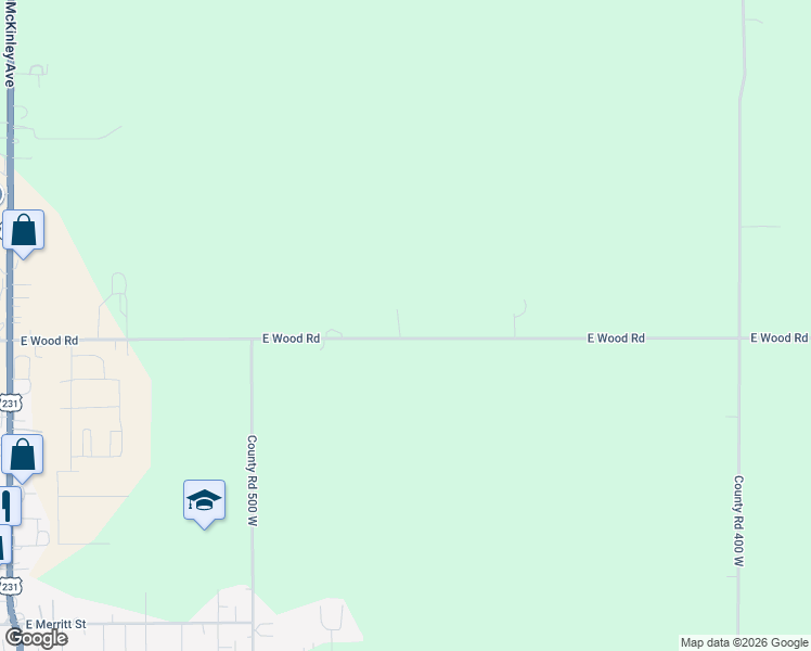 map of restaurants, bars, coffee shops, grocery stores, and more near 1410 East Wood Road in Rensselaer