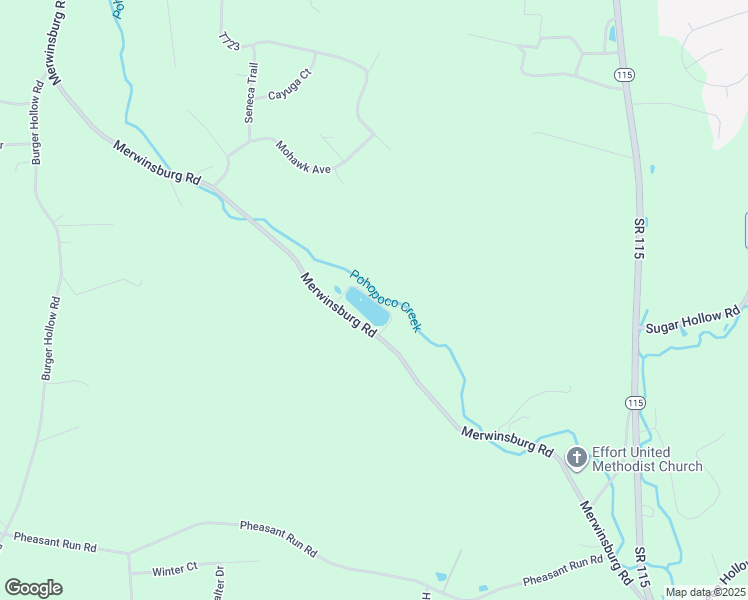 map of restaurants, bars, coffee shops, grocery stores, and more near Harvest Moon Lane in Monroe County