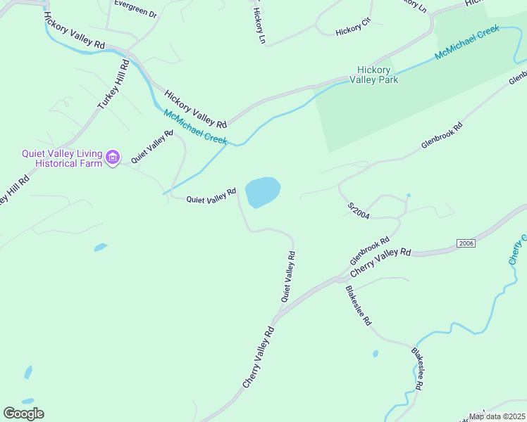 map of restaurants, bars, coffee shops, grocery stores, and more near 186 Quiet Valley Road in Stroudsburg