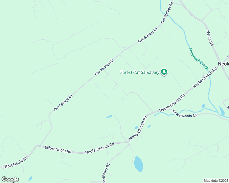 map of restaurants, bars, coffee shops, grocery stores, and more near 1707 Harbor Court in Stroudsburg