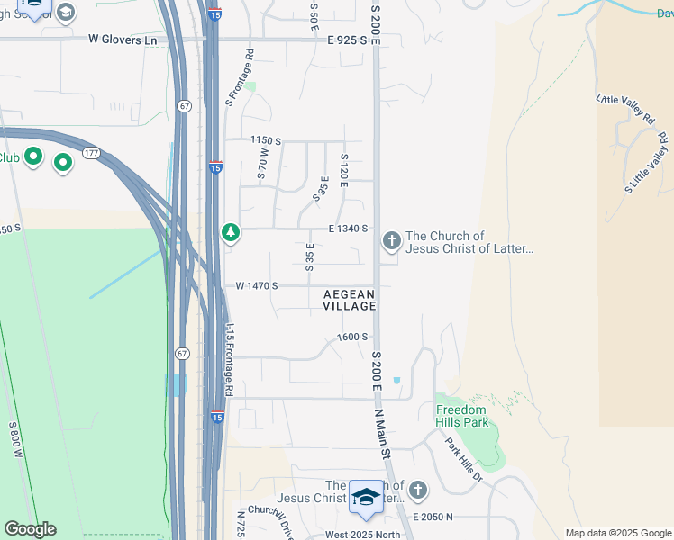 map of restaurants, bars, coffee shops, grocery stores, and more near 98 East 1420 South in Farmington