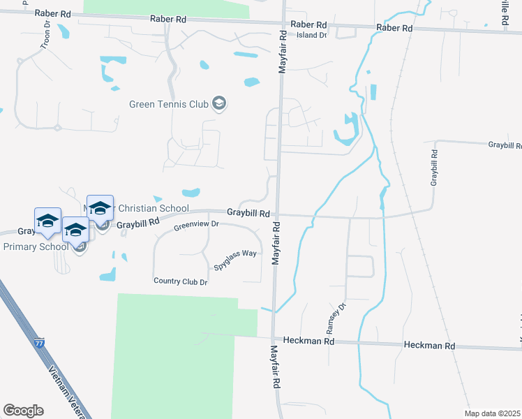 map of restaurants, bars, coffee shops, grocery stores, and more near 4052 Sara Drive in Uniontown