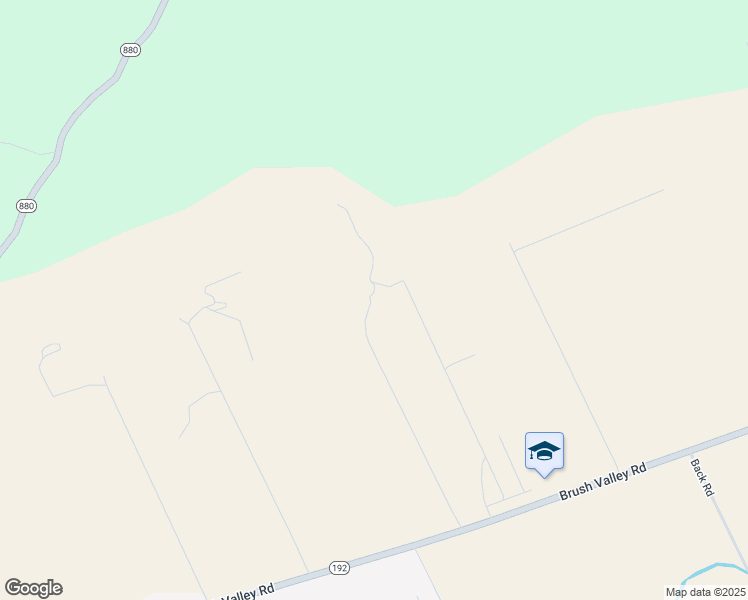 map of restaurants, bars, coffee shops, grocery stores, and more near 5707 Brush Valley Road in Rebersburg