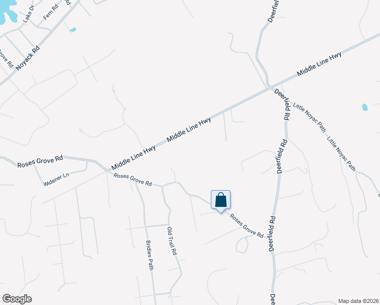 map of restaurants, bars, coffee shops, grocery stores, and more near 148 Middle Line Highway in Southampton