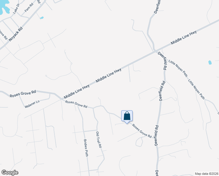 map of restaurants, bars, coffee shops, grocery stores, and more near 148 Middle Line Highway in Southampton
