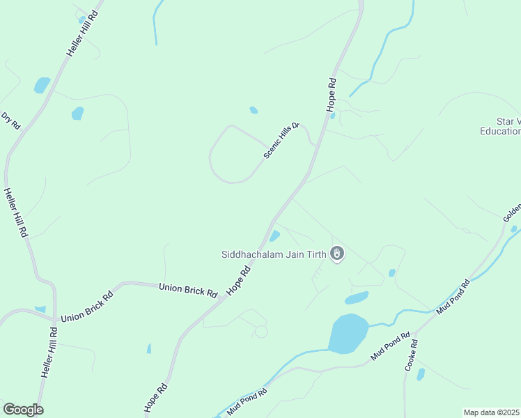 map of restaurants, bars, coffee shops, grocery stores, and more near 110 Hope Road in Blairstown