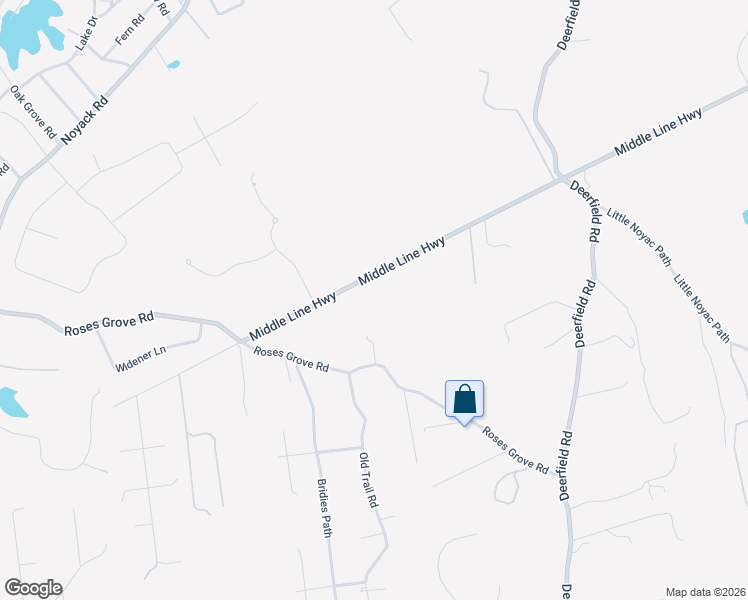 map of restaurants, bars, coffee shops, grocery stores, and more near 136 Middle Line Hwy in Southampton