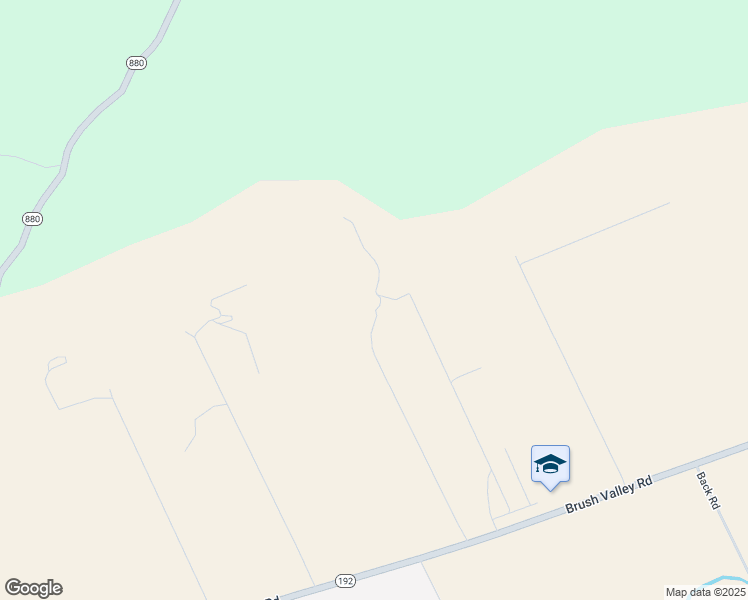 map of restaurants, bars, coffee shops, grocery stores, and more near 5707 Brush Valley Road in Rebersburg