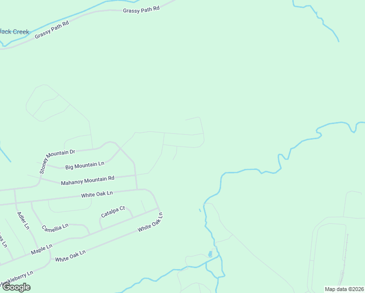 map of restaurants, bars, coffee shops, grocery stores, and more near Good Spring Lane in Luzerne County