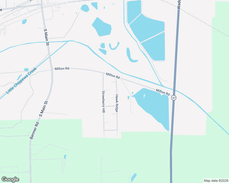 map of restaurants, bars, coffee shops, grocery stores, and more near 38 Hawk Ridge in Rittman