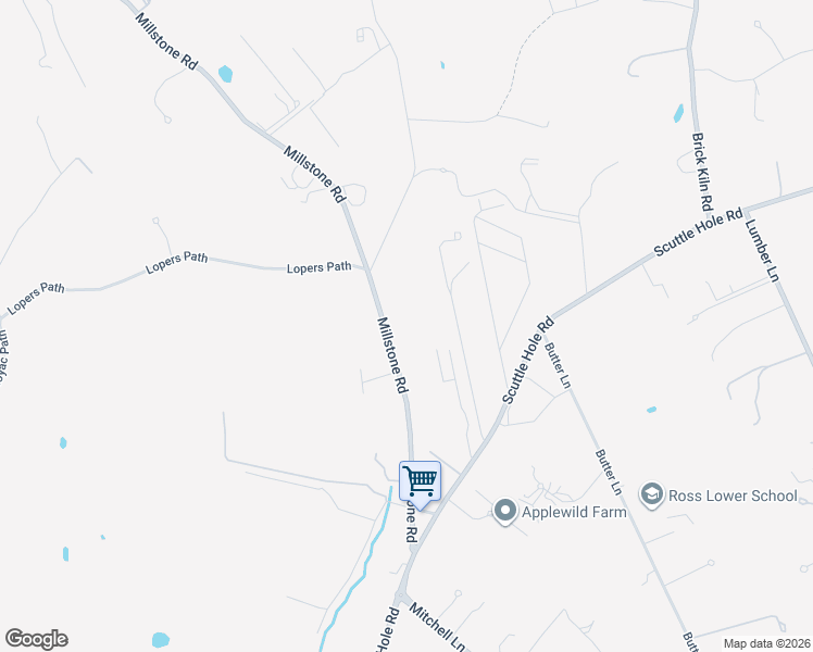 map of restaurants, bars, coffee shops, grocery stores, and more near 257 Millstone Road in Water Mill