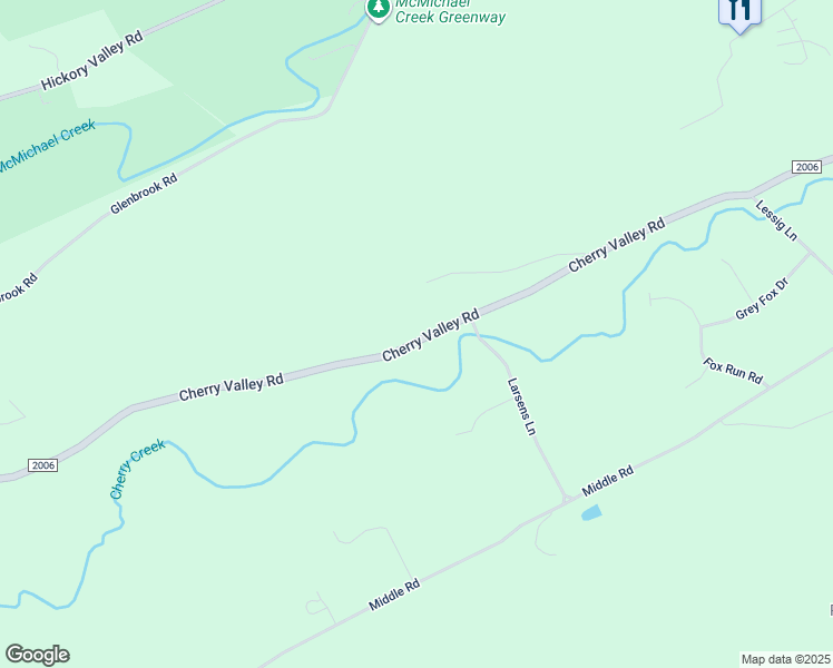 map of restaurants, bars, coffee shops, grocery stores, and more near 6613 Cherry Valley Road in Stroudsburg