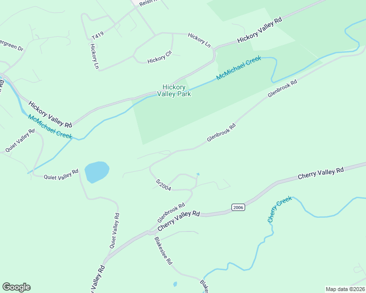 map of restaurants, bars, coffee shops, grocery stores, and more near State Route 2004 in Stroudsburg