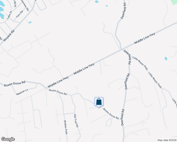 map of restaurants, bars, coffee shops, grocery stores, and more near 162 Middle Line Highway in Southampton
