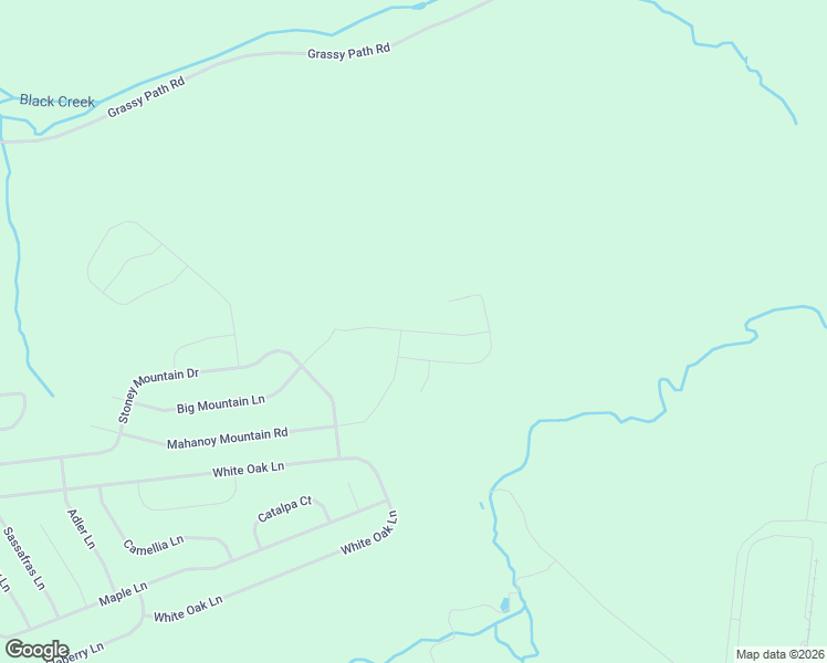 map of restaurants, bars, coffee shops, grocery stores, and more near Spring Mountain Road in Sugarloaf
