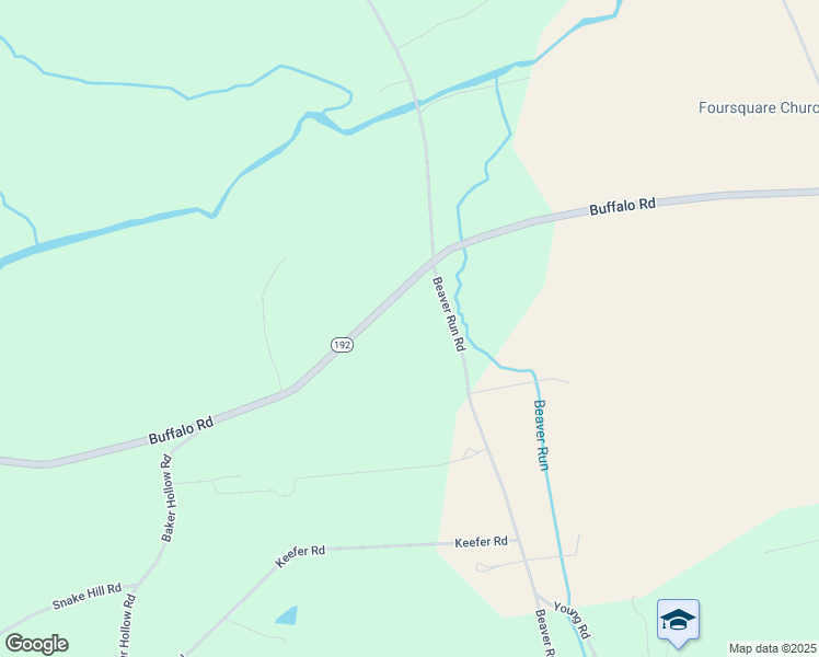 map of restaurants, bars, coffee shops, grocery stores, and more near 5221 Buffalo Road in Mifflinburg