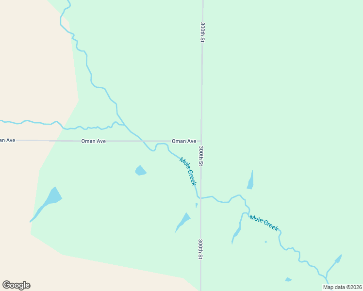 map of restaurants, bars, coffee shops, grocery stores, and more near 64036 300th Street in Malvern