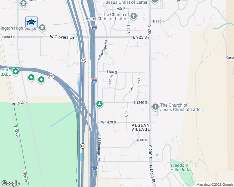 map of restaurants, bars, coffee shops, grocery stores, and more near 23 West Cave Hollow Circle South in Farmington